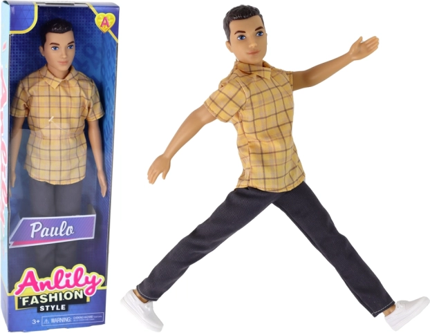 PAULO fiú baba kockás ingben