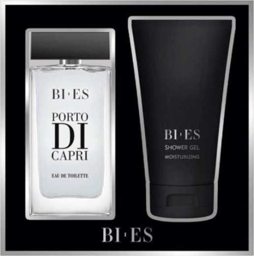 Bi-Es Porto di Capri ajándékszett férfiaknak – parfüm 90 ml + tusfürdő 150 ml