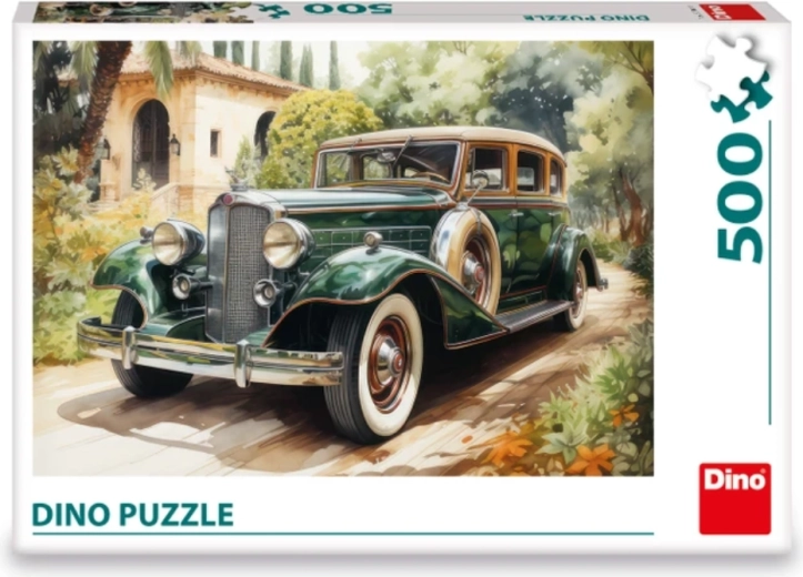 Dino puzzle Zöld Rolls-Royce 500 darabos