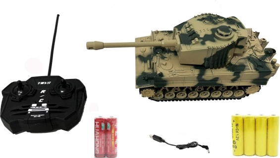 RC tank távirányítással