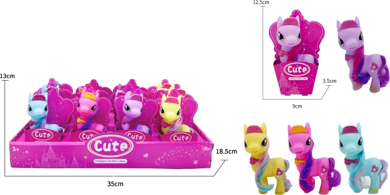 Gumipóni 12 cm