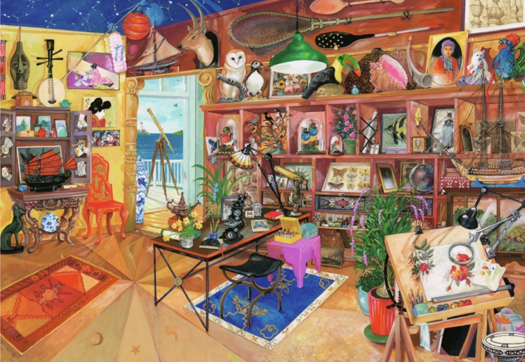 Puzzle 3000 darabos szórakoztató kollekció