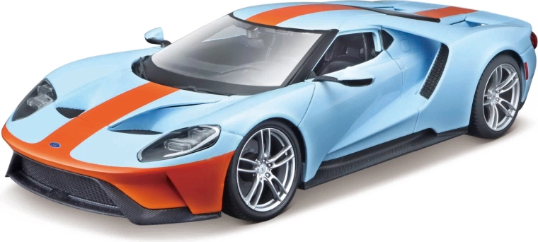 Maisto 2017 Ford GT kék-narancssárga 1:18