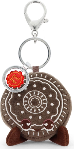 Keeleco táskadísz – csokoládés keksz 12 cm