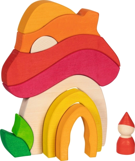 Goki evolution fa építőelemek – gombaház