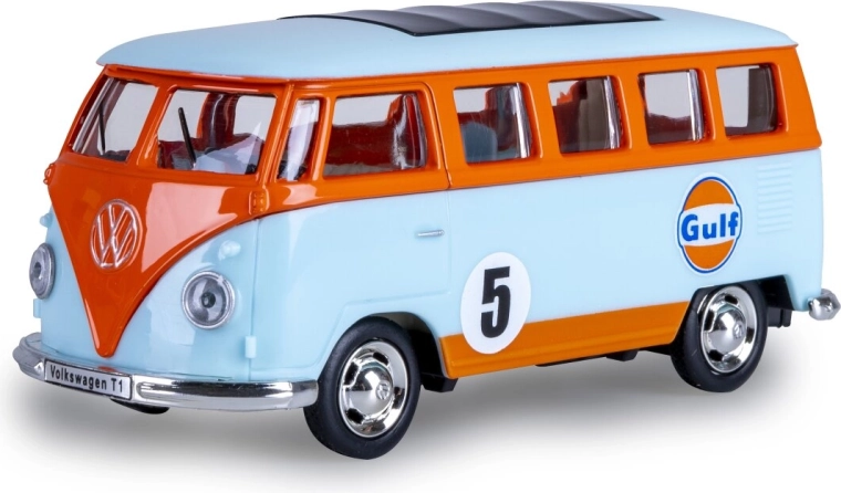Volkswagen T1 fém modell, világoskék, 1:38