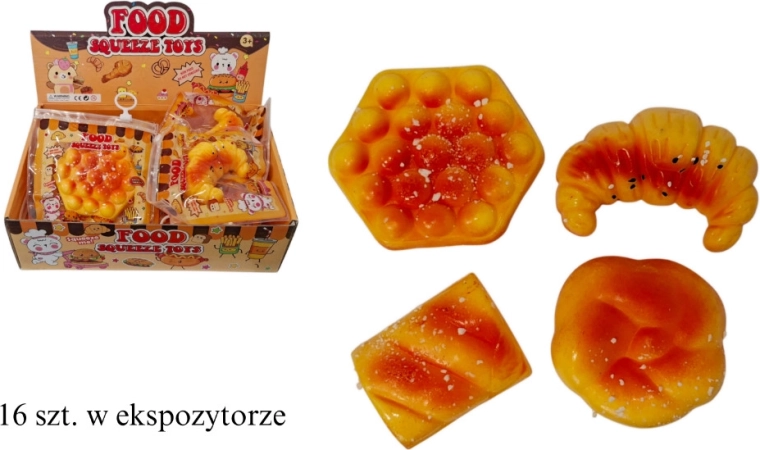 Nyomkodható péksütemény mix, függővel - 1 darab