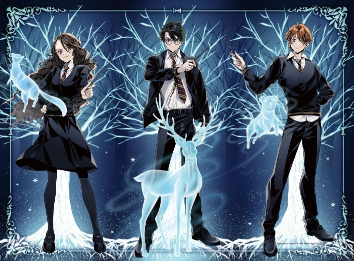 Ravensburger világító puzzle Harry Potter: Patrónus 500 darab