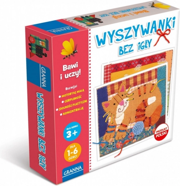 Hímzőjáték tű nélkül