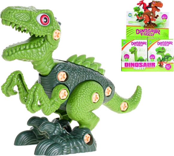 Csavarozható dinoszaurusz – 1 db