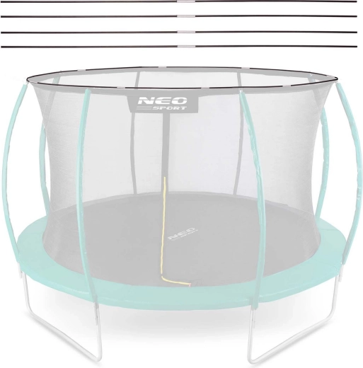 Neo-Sport felső hálógyűrű trampolinhoz 252 cm (8 ft), C típus