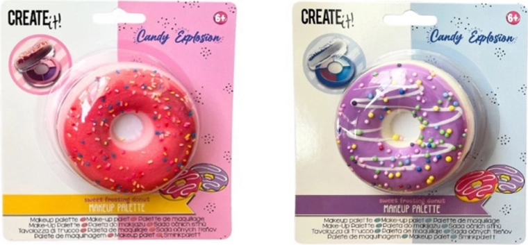 Create It! Candy fánk alakú sminkpaletta