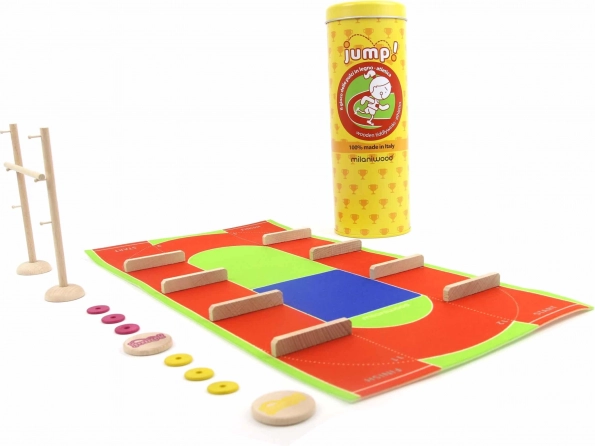 Milaniwood Skok! atlétikai társasjáték fából