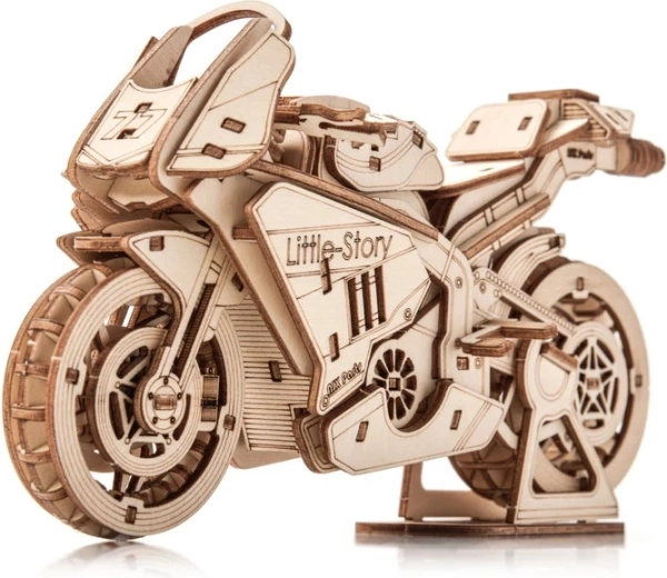 Little Story fa 3D puzzle Grand Prix motorkerékpár