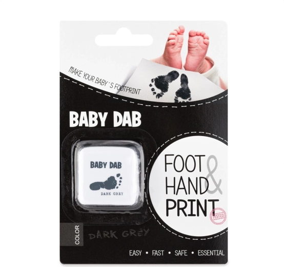 Baby Dab festék babalenyomatokhoz – szürke