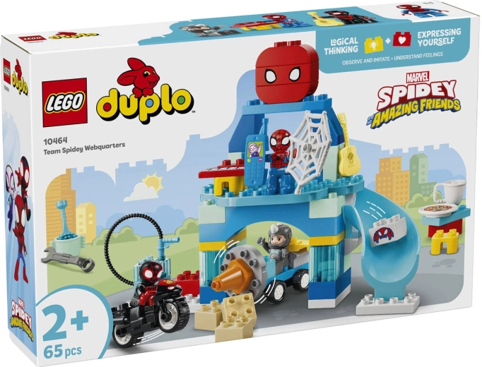 LEGO DUPLO Marvel Spidey csapat búvóhelye