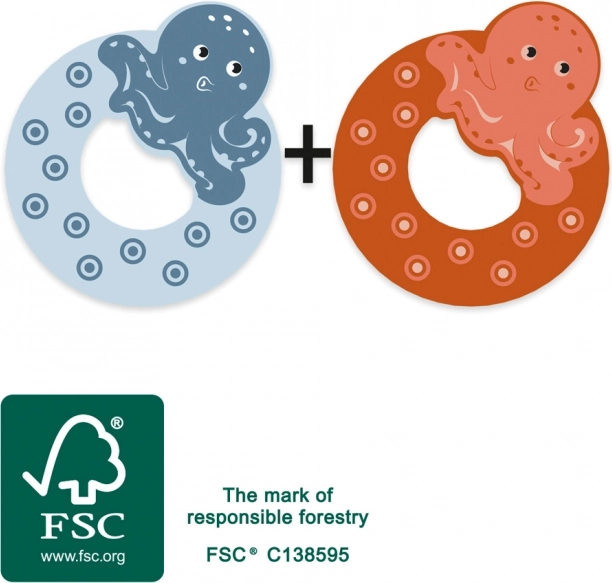 Small Foot fa betű O