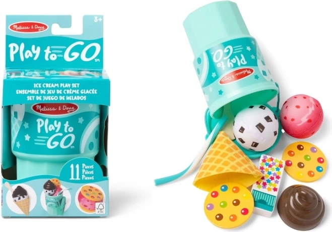 Melissa & Doug mini fagyizó útközben