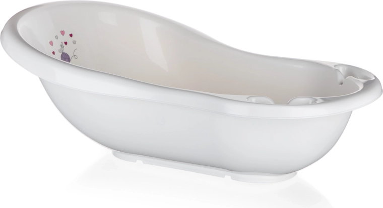 Ergonomikus forma a kényelmes fürdetéshez