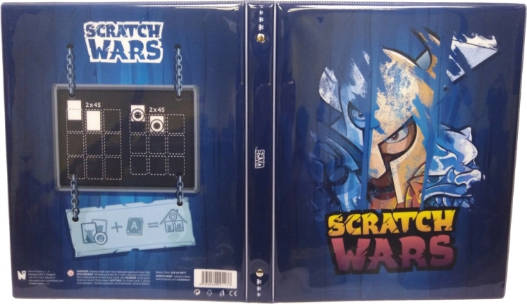 A Scratch Wars kártyákhoz igazított zsebek