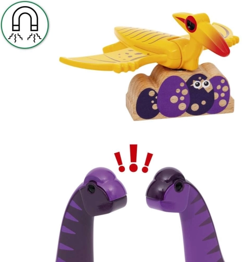 Mozgatható Brio dinoszauruszok mágnesekkel