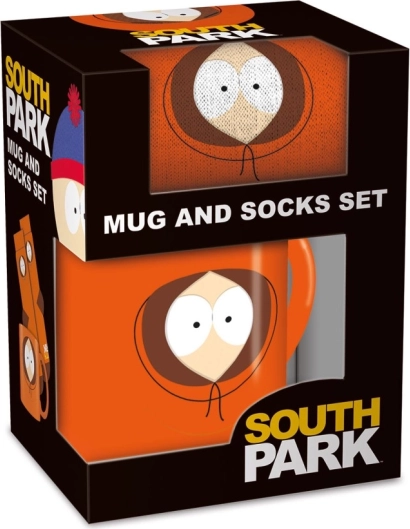 South Park férfi ajándékszett – bögre 315 ml és zokni 41–45