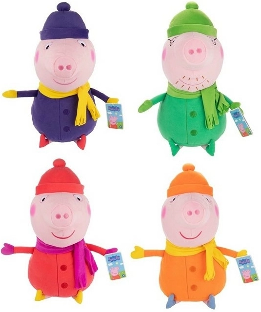 Peppa Malac téli ruhában 50 cm