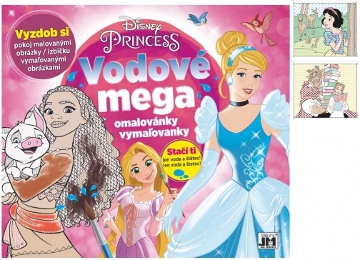 Vizes mega színezők Disney Hercegnők