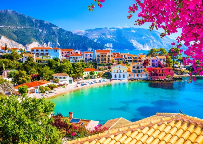 Enjoy puzzle Assos falu Kefalónián, Görögország – 1000 darab