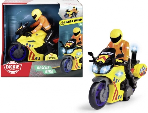Mentőmotor motorossal