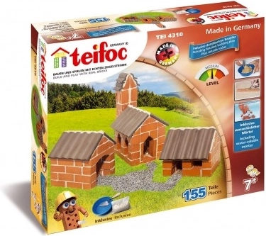 TEIFOC falu építőkészlet – 155 darab