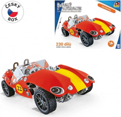 Kis Mechanikus – versenyautó, 230 darab