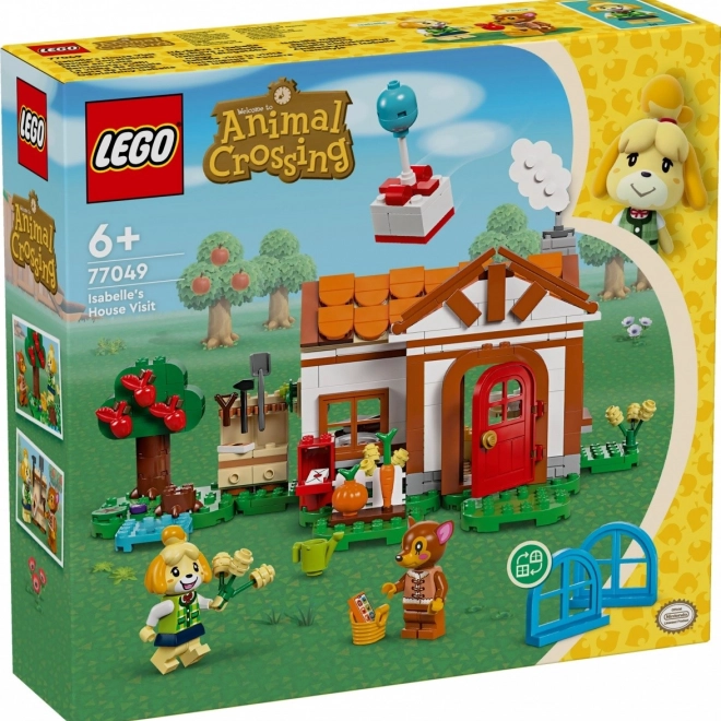 Lego Animal Crossing Isabelle látogatása építőkészlet gyerekeknek