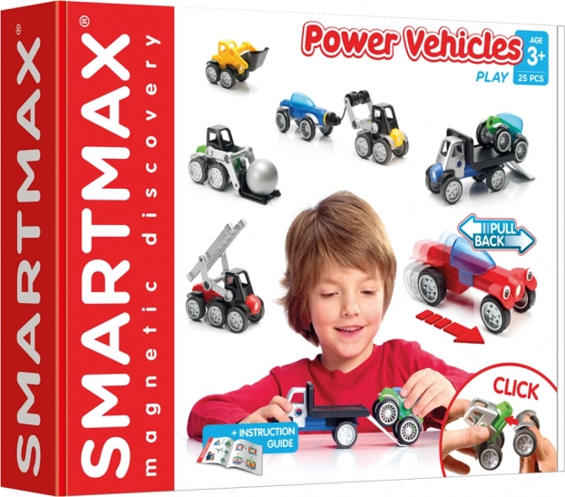 SmartMax - járművek keveréke gyerekeknek - 25 db