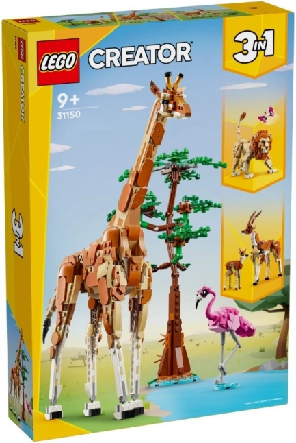 Lego Creator 3az1 vad szafari állatai