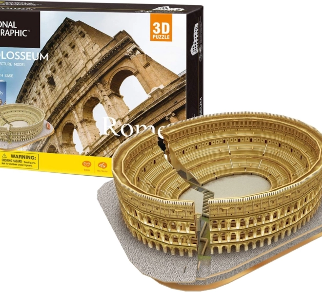 3D puzzle CubicFun Nemzeti Földrajzi Kolosszeum 131 darab