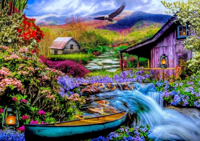 Puzzle Hegyi idill 1500 darab