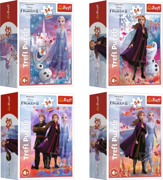 Trefl Puzzle Jégvarázs II: Elsa és Olaf 54 darabos