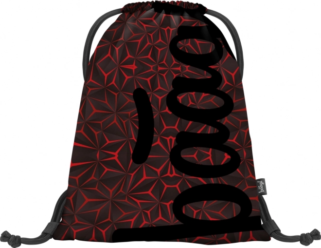 BAAGL sportzsák red polygon