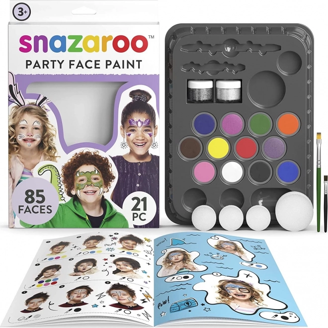 Snazaroo nagy arcfesték készlet Party Pack