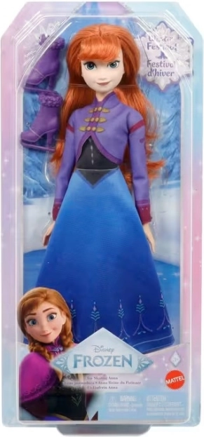 Disney Jégvarázs Anna korcsolyázik