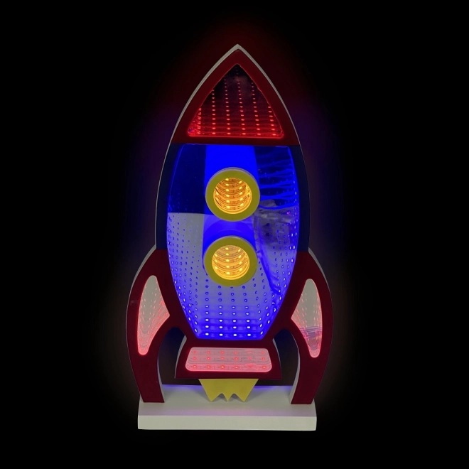 KétKids LED Neon Lámpa Rakéta