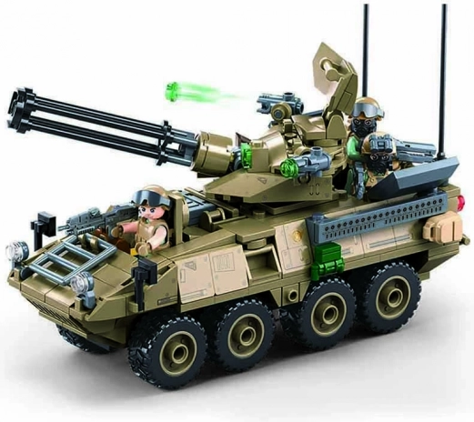 Építőkészlet Hadijármű - OEF Stryker ADS