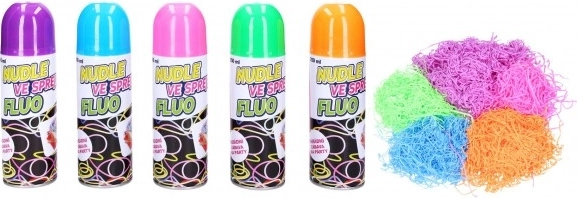 FLUO parti tésztaspray 250 ml – 5 szín