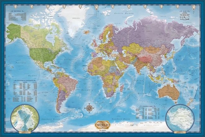 EUROGRAPHICS világ­térkép puzzle 5000 darab