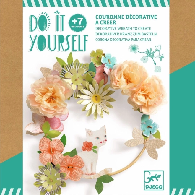 Virágkoszorú Dália összeállításhoz - DIY a Djecotól