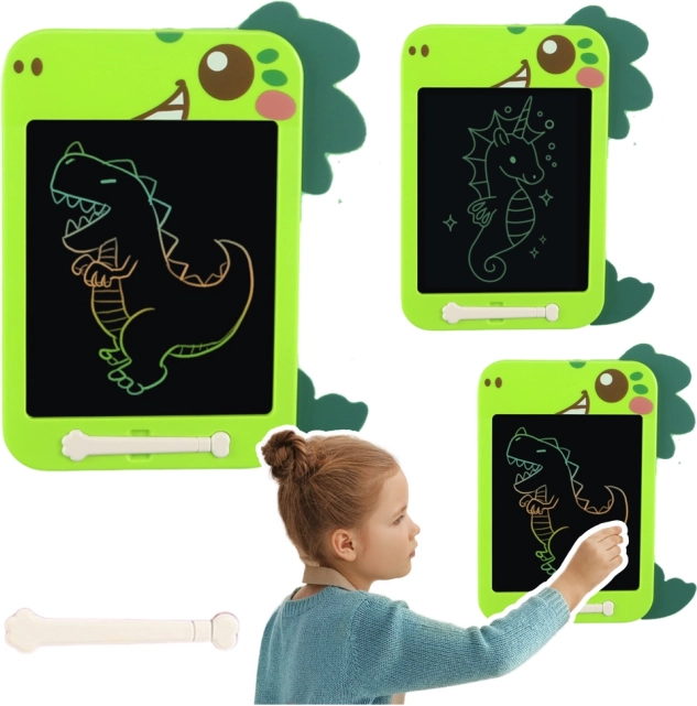 Zöld LCD dinoszaurusz rajztábla