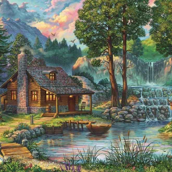 Puzzle Mesebeli ház 1000 darab