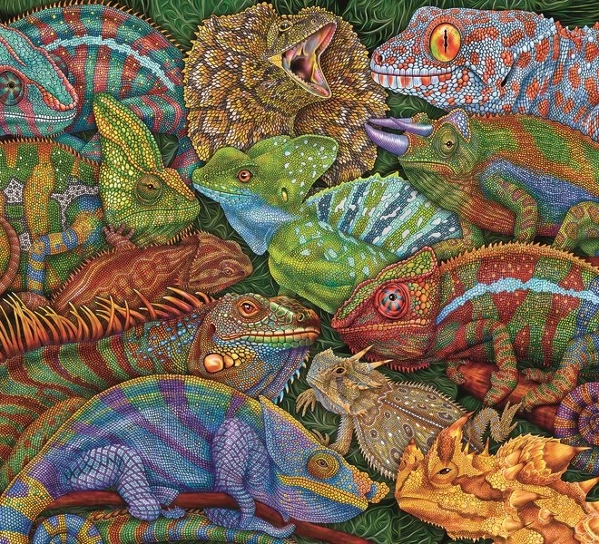 Ravensburger puzzle csodálatos hüllők 300 darabos
