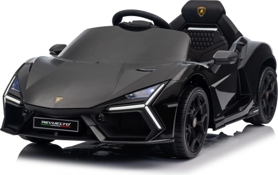 Gyerek elektromos kisautó LAMBORGHINI Revuelto – fekete